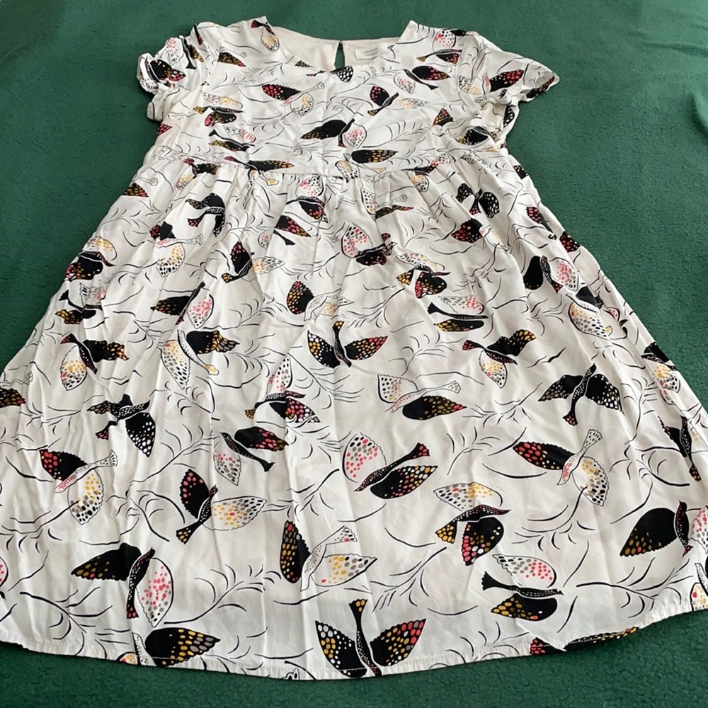 Old Navy Maternity Bird Pattern Dress